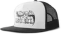 ERNIEBALL Gorra Blanca con Logo Eb Eagle Negro