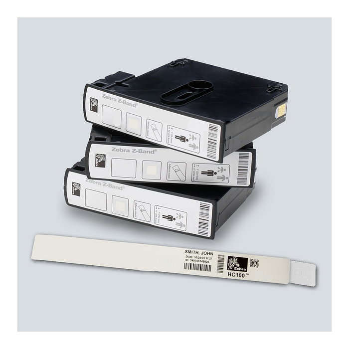 Zebra Z-Band Direct Blanco 25,4x279,4mm