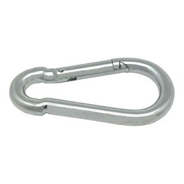 Edm Mosquetón bombero msq01 Acero Galvanizado 7 x 70 mm 2 Unidades