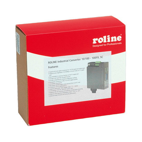 ROLINE Industrie Konverter RJ-45 SC ROLINE Industrie Konverter RJ-45 SC