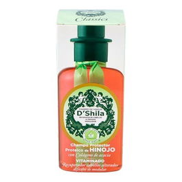 DSHILA Champu Hinojo Diario 300Ml para Cabellos Rebeldes y Enrrepsados