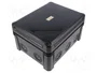 OBO BETTERMANN Caja de conexiones Serie X negra