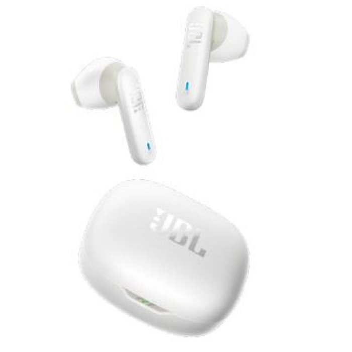 JBL Wave Flex 2 Auriculares In-Ear Inalámbricos Bluetooth, Pure Bass, 40h, Blanco JBL Wave Flex 2 Auriculares In-Ear Inalámbricos Bluetooth, Pure Bass, 40h, Blanco