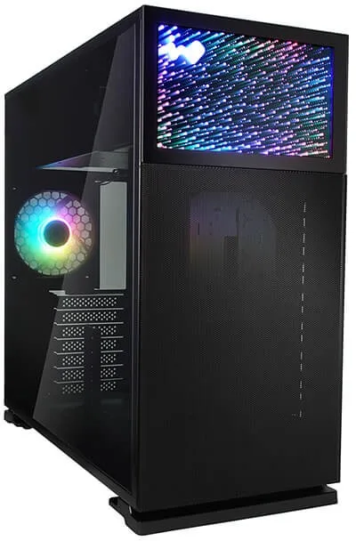 In Win N127 IW-CS-N127BLK-1AL120 Torre Media ATX Negra Cristal Templado USB 3.2