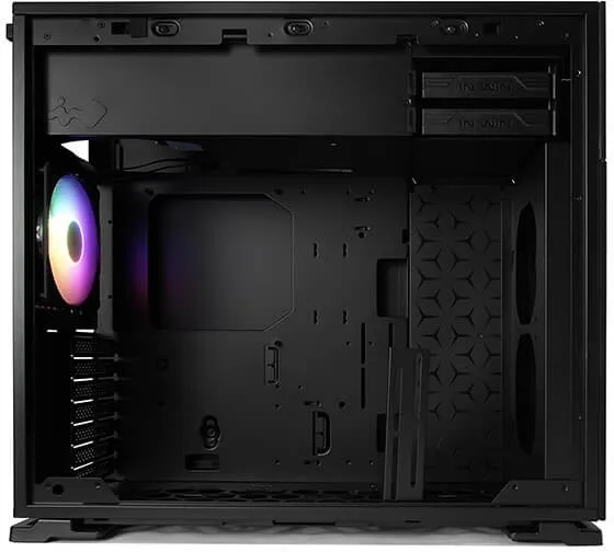 In Win N127 IW-CS-N127BLK-1AL120 Torre Media ATX Negra Cristal Templado USB 3.2