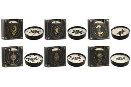 DKD Home Decor Vela Black Magic 300gr Negro