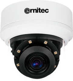 Ernitec Cámara domo Mercury SX 362IR Seguridad IP Exterior 1080P@60fps IR 45M Lente 2.7-12mm IK10 IP66 Blanco