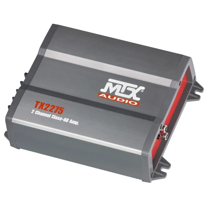 Mtx Audio TX2275 Amplificador 2 x 110 W Rms @ 2O o 1 x 220 W Rms @ 4O Clase-AB Filtro Activo