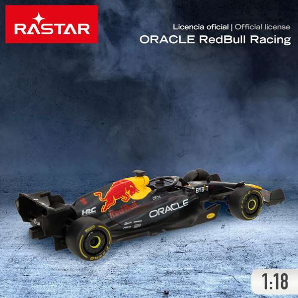 Color Baby Coche Radio Control Oracle Red Bull Racing RB18 F1 Escala 1:18