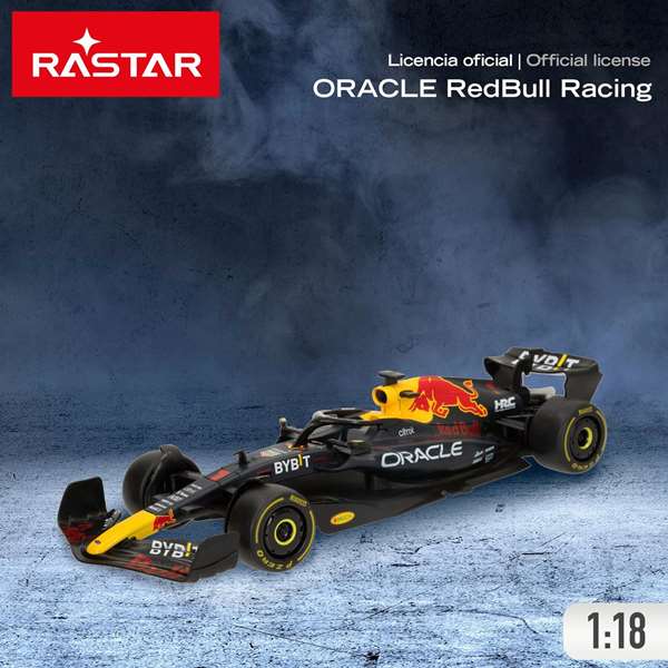 Color Baby Coche Radio Control Oracle Red Bull Racing RB18 F1 Escala 1:18