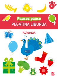 PAUSOZ PAUSO U PEGATINA LIBURUA - KOLOREAK, BALLON
