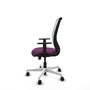 PIQUERAS Y CRESPO Silla de oficina Zulema con Mecanismo Sincro, Morado y Blanco