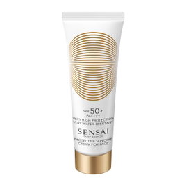 Sensai Silky Bronze Crema Protectora Solar Facial SPF50+ 50 ml