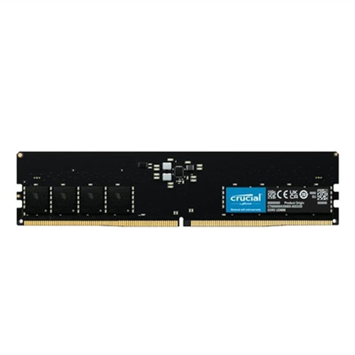 Crucial Memoria RAM DDR5 16 GB 5600 MHz CL46 CT16G56C46U5 Crucial Memoria RAM DDR5 16 GB 5600 MHz CL46 CT16G56C46U5