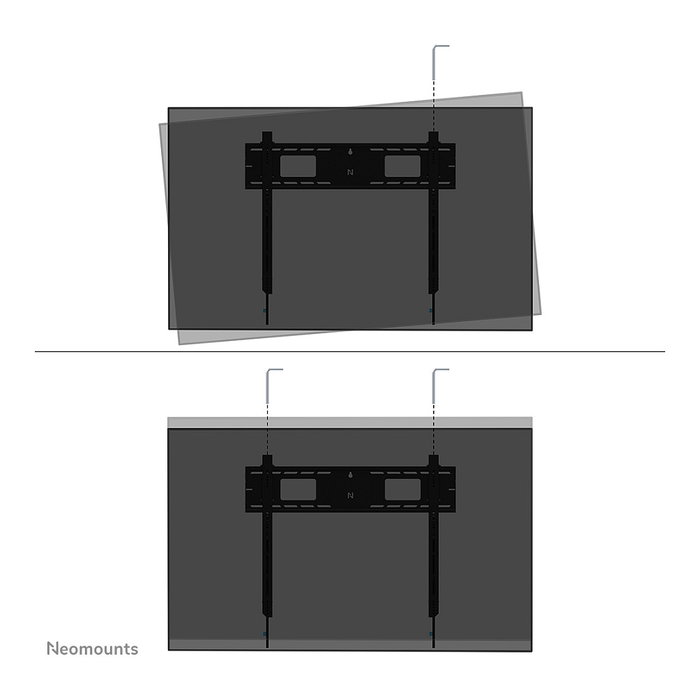 Neomounts WL30-750BL18 Soporte de Pared Fijo para Pantallas de 43-98 Pulgadas Neomounts WL30-750BL18 Soporte de Pared Fijo para Pantallas de 43-98 Pulgadas