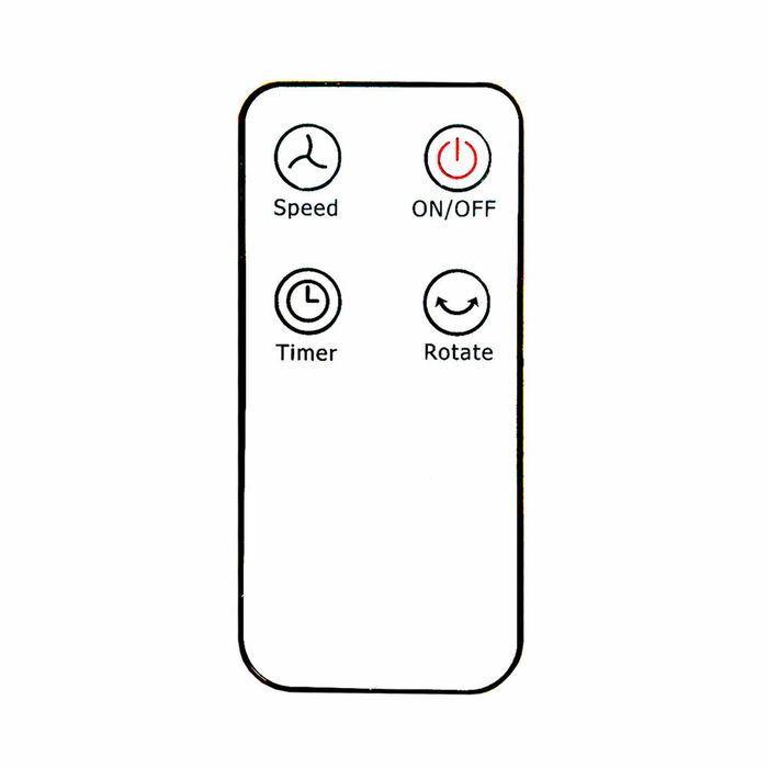 Mando a distancia para ventilador EDM 33529 33527 Recambio Blanco Mando a distancia para ventilador EDM 33529 33527 Recambio Blanco