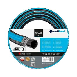 Cellfast Manguera de riego smart de 19 mm, ¾ pulg, 50 m
