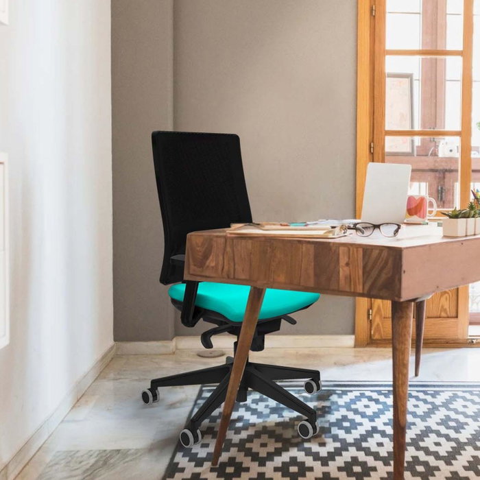 PIQUERAS Y CRESPO Silla de oficina Horna Rosa y Blanco con Mecanismo Sincro PIQUERAS Y CRESPO Silla de oficina Horna Rosa y Blanco con Mecanismo Sincro