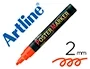 Artline EPP-4-NAR Rotulador Poster Marker para Cartelería, Punta Redonda 2 mm, Color Naranja Fluor
