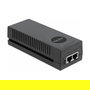 Delock Inyector PoE+ 802.3at 30W para 10 Gigabit Ethernet, Fuente de Alimentación Interior para Cámaras de Seguridad, 100-240V AC, Negro