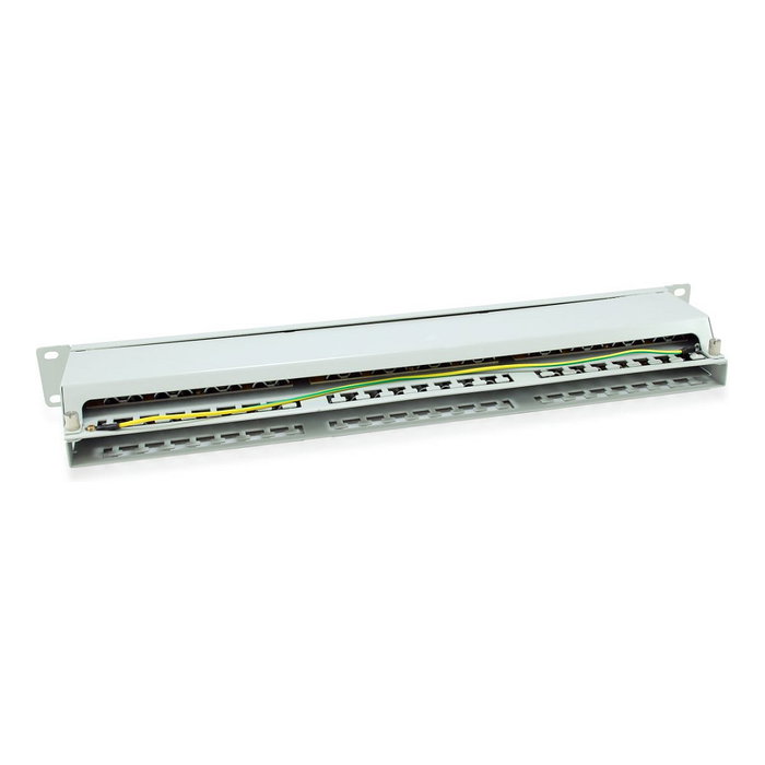 EQUIP Patch Panel 48 Puertos RJ45 Cat6 1U 19" FTP ISO/IEC Gris 326349 para Gigabit Ethernet 1000 Mbps Rack EQUIP Patch Panel 48 Puertos RJ45 Cat6 1U 19" FTP ISO/IEC Gris 326349 para Gigabit Ethernet 1000 Mbps Rack