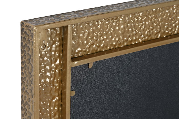 DKD Home Decor Espejo Dorado Metal 6 x 80 x 80 cm
