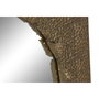 DKD Home Decor Espejo de Metal Dorado 80x80 cm