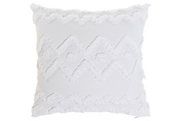 DKD Home Decor Cojín de Poliéster Blanco 45x45 cm