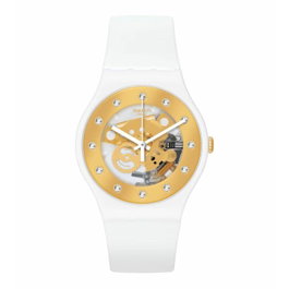 Swatch SUOZ148 Sunray Glam Blanco
