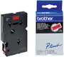 Brother Cinta Laminada TZE-221 Negro sobre Rojo 9 mm