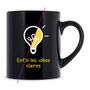 The Concept Factory Mug Cambio Color Con Calor Wifi, Bombilla, Pila