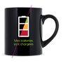 The Concept Factory Mug Cambio Color Con Calor Wifi, Bombilla, Pila