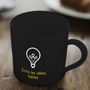 The Concept Factory Mug Cambio Color Con Calor Wifi, Bombilla, Pila