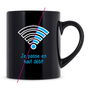 The Concept Factory Mug Cambio Color Con Calor Wifi, Bombilla, Pila