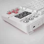 Mars Gaming MK-MASTER Teclado Mecánico TKL con SmartDeck y Switches Rojo Blanco