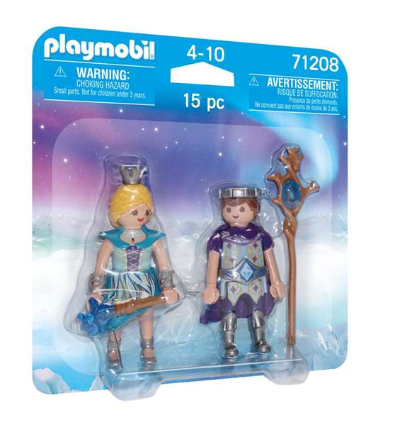 PLAYMOBIL DuoPack Princesa y Príncipe de Hielo