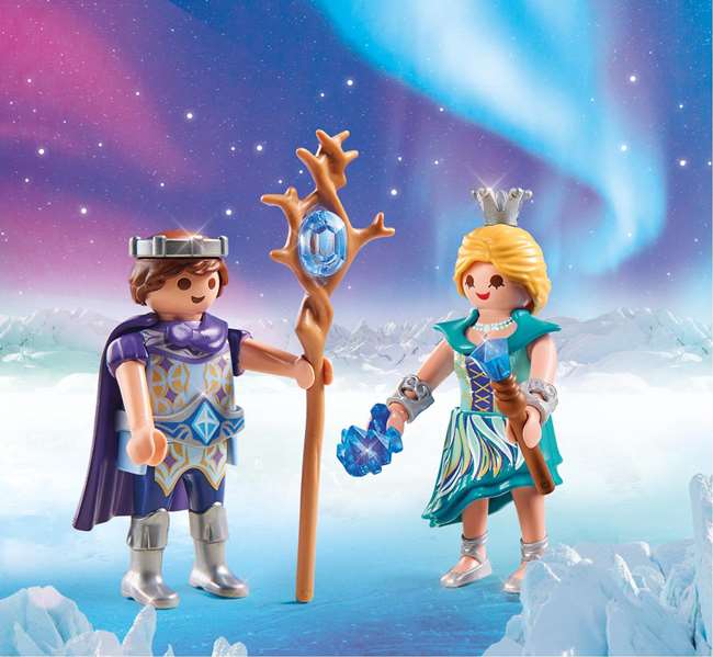 PLAYMOBIL DuoPack Princesa y Príncipe de Hielo