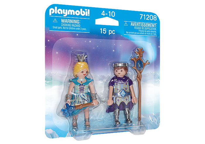 PLAYMOBIL DuoPack Princesa y Príncipe de Hielo