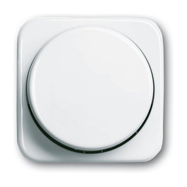 BUSCH-JAEGER 2115-214 Mando de giro para regulador Dimmer Blanco