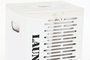 DKD Home Decor Set de 5 Cestas para la Ropa Blanco
