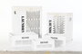 DKD Home Decor Set de 5 Cestas para la Ropa Blanco