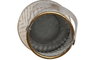 DKD Home Decor Portavelas de Metal Dorado 17x17x28 cm