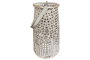DKD Home Decor Portavelas de Metal Dorado 17x17x28 cm