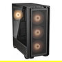 Cougar CGR-57C9B-RGB Torre MX600 ARGB Negra Full Tower para PC Juego