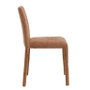 DKD Home Decor Silla de Metal y Poliéster Terracota
