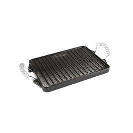 GARCIMA Plancha de Hierro Fundido Esmaltada Rectangular 21 x 27 cm