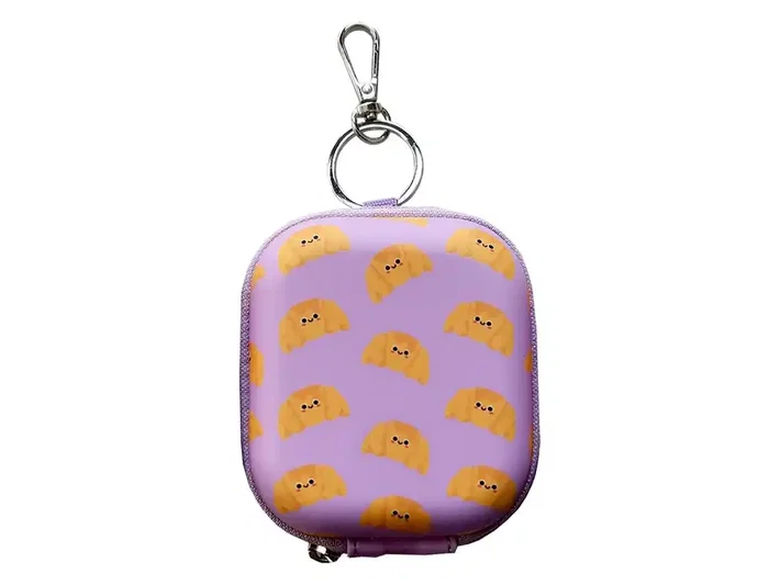 Wondee Mini Estuche Tecnológico Croissant para Auriculares y Accesorios Pequeños