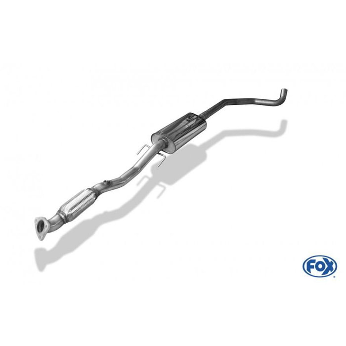 Fox Opel Adam S Escape Delantero Silencioso FXOP210010-VSD, Incluye Accesorios para Montaje, Homologación ECE, Para Motor 1.4L 110KW Desde 2014 Fox Opel Adam S Escape Delantero Silencioso FXOP210010-VSD, Incluye Accesorios para Montaje, Homologación ECE, Para Motor 1.4L 110KW Desde 2014