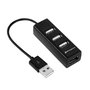 Phoenix technologies Hub USB Portátil 4 Puertos USB 2.0 Alta Velocidad 480Mbps Compatible Windows