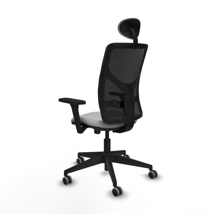 PIQUERAS Y CRESPO Silla de oficina Motilla con mecanismo Sincro/Traslack, Gris claro y Negro PIQUERAS Y CRESPO Silla de oficina Motilla con mecanismo Sincro/Traslack, Gris claro y Negro